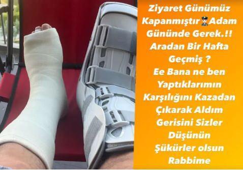 Tm bu yaananlarn ardndan brahim Tatlses'in yapt bir paylam dikkat ekmiti. nce allarnn fotorafn yaynlayan nl trkc, paylamnda, "Ziyaret gnmz kapanmtr. Adam gnnde gerek! Aradan bir hafta gemi, e bana ne,? Ben yaptklarmn karln kazadan kararak aldm. Gerisini sizler dnn. krler olsun Rabbime" demiti.