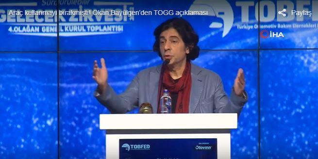 VE VE BTREMED    Otomobillerin artk farkl bir teknoloji ile donatldna vurgu yapan Baylgen, ?Togg?un kokpitine baktmzda dier otomobil markalarnda olmayan dev bir panel var. nsanlar buradan film mi izleyecek diye soruyorlar?