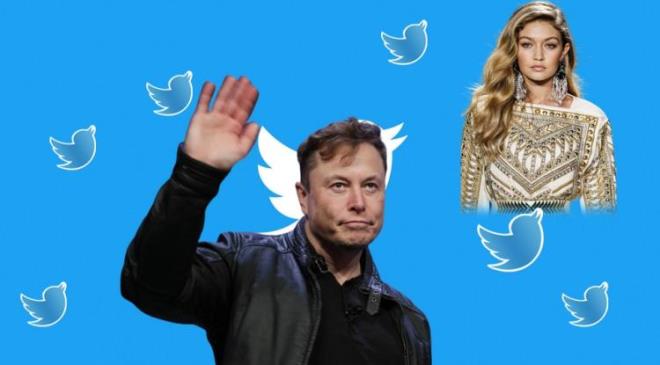 Dnyann en byk sosyal a paylam merkezi olan Twitter'n yeni sahibi Elon Musk, nller cephesinden vurgun yedi. Birok kiinin Twitter hesabn dondurduu haberlerine bir yenisi daha eklendi.  Filistin asll Amerikal model Gigi Hadid, Twitter iin "Banazlk plne dnt" dedi.