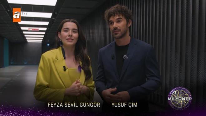 Yar��mada sorulan sorular dikkat �ekerken Yusuf �im ve Feyza Sevil G�ng�r'�n ba�ar�l� performans� g�z doldurdu.