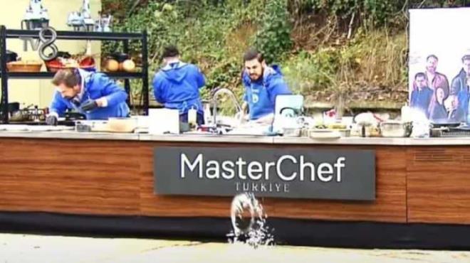 Sfrnc Gn dizi platosunda oyunculara yemek yapan yarmaclar, bir anda alevlerin iinde kaldlar.