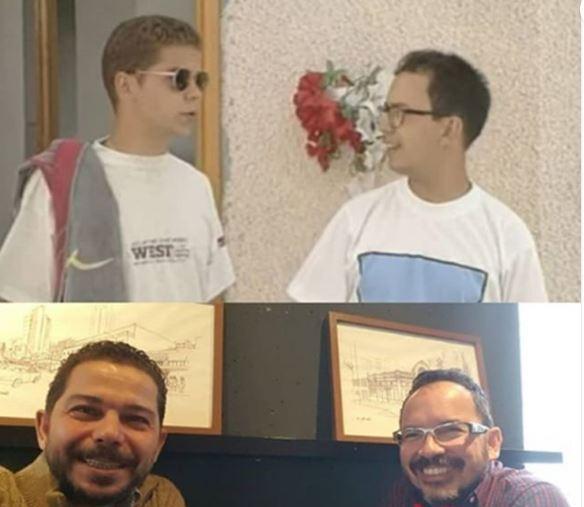 25 yl aradan sonra verdikleri poz ile sevenlerine nostalji yaatan ikilinin yllar iindeki deiimleri dikkatleri ekti.