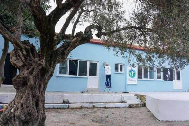 Ynetim Kurulu Bakanl'n yapt Umuda Koanlar Dernei'yle Bafa ky okulu ocuklar iin souk k artlarna hazrland.