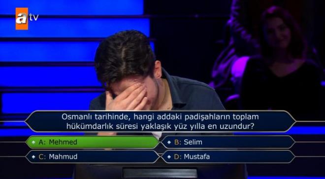 A kkn seen yarmac doru yantn Mehmed olduunu grnce byk pimanlk yaad.