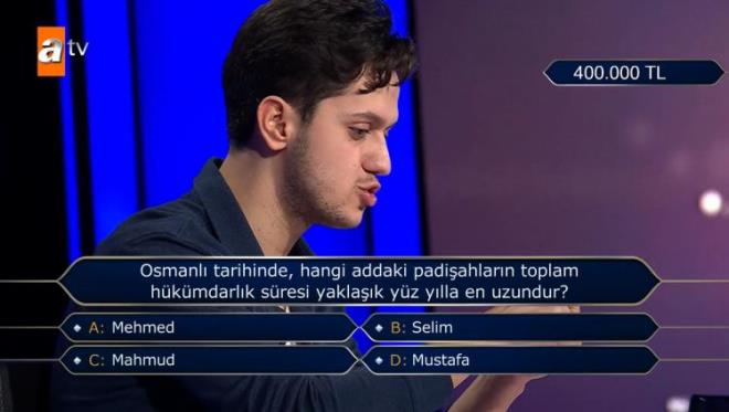 Mehmed ve Mahmud seenekleri arasnda kalan yarmac, ekilme karar alarak Kenan mirzalolu'nu oke etti.