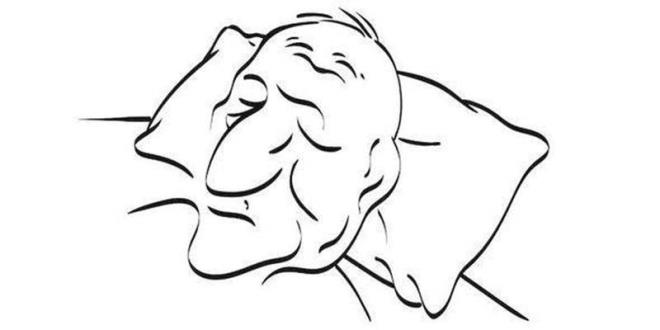 Bu resimde uyuyan bir kadn var.