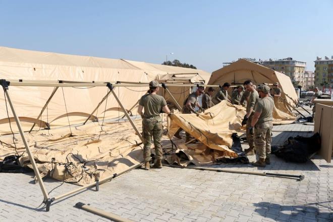 Acil Tp Uzman Do. Dr. Sarper Ylmaz da Trk ve ABD salk yetkililerinin sahra hastanesi kurulmas konusunda grtn belirterek, yle konutu: