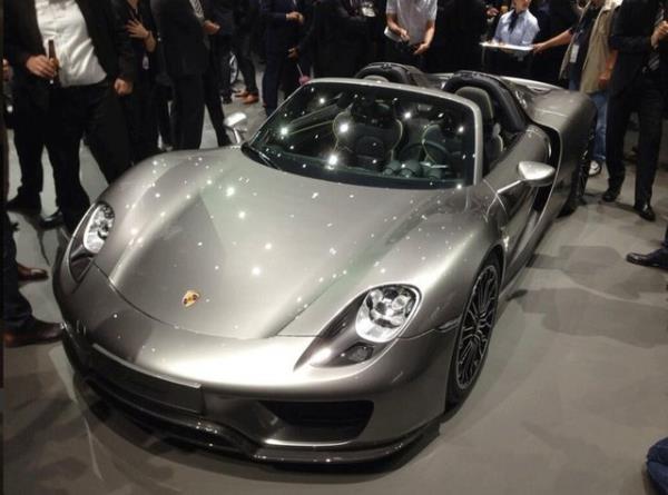 Porsche's hybrid 918 Spyder