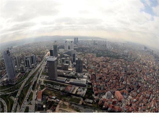 kinci srada metrekare kira ortalamas 43 TL ile Levent var.