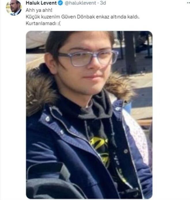 Mzisyen Haluk Levent'in kuzeni Berke.