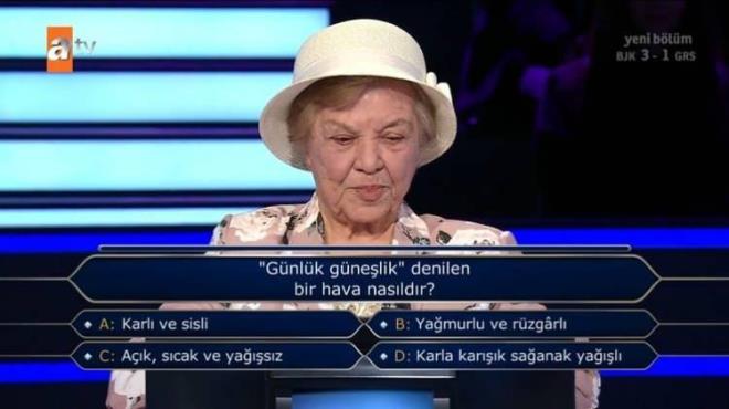 Rana adl� yar��mac� anlatt��� hikayelerle de �nl� sunucu hem g�ld�rd� hem de �a��rtt�.