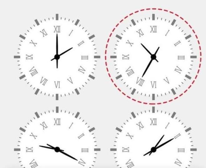 6. Daire iindeki saatte VIII iki kere yer almtr.