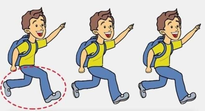 8. lk resimdeki ocuun ayakkabasnn taban yoktur.