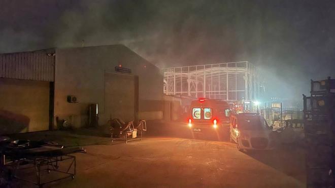 Baak Traktr Ynetim Kurulu yesi Gkhan Bayramolu, yangnn firmalar ile ilgili olmadn syledi.