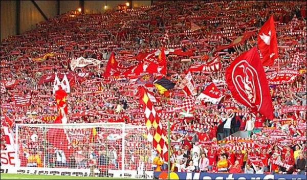 <p><b>21. Liverpool </b></p>  Stadyum: Anfield Road Ortalama seyirci say�s�: 44,749 Stadyum kapasitesi: 45,362 Doluluk oran�: 99%