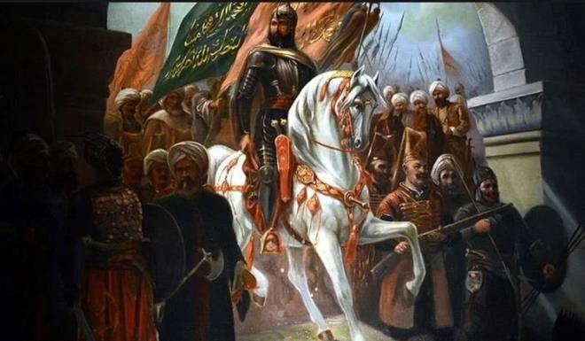 lk taarruz 18 Nisan'da  <br>  lk byk genel taarruz 18 Nisan gn gerekletirildi.    Byk apl saldrnn da baarszlkla sonulanmas Osmanl ordugahndaki havay olumsuz etkiledi.    Ayrca 20 Nisan'da  Ceneviz ve bir Bizans gemisinin rzgarn da yardmyla Hali nlerindeki Osmanl ablukasn yarp ehri savunanlara yardm ulatrmas, kuatmann kaldrlmasna taraftar olan kesimin eline byk bir koz verdi.    Bu zorlu gnlerde padiahn yannda olan Akemseddin o dnemden bugne ulaan tek belge olan mektubunda 2. Mehmet'i destekleyerek kuatmann devam etmesi gerektiini yazd.