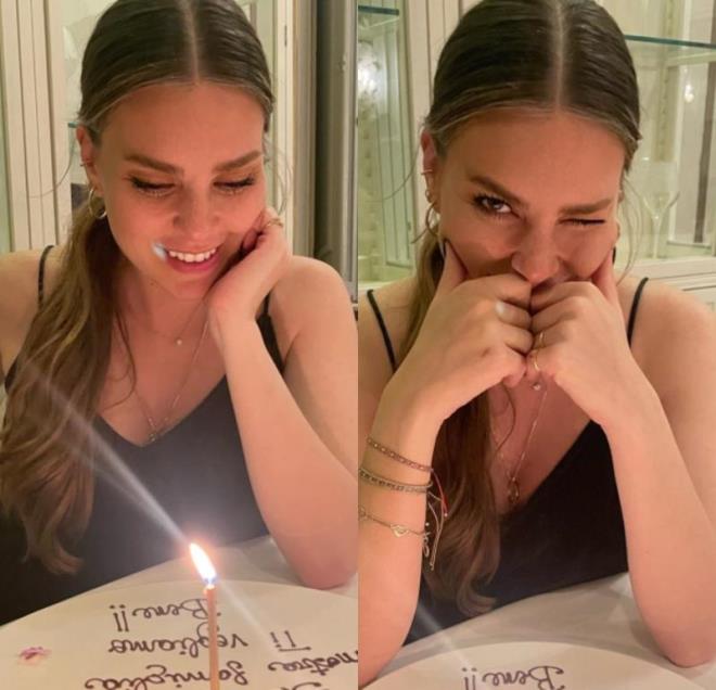 39 yandaki oyuncu kz olan ilk bebeini kucana almak iin gn sayyor.