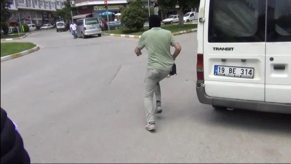 Haber merkezinin anonsu zerine polis ekipleri zanllarn yakalanmas iin alma balatt