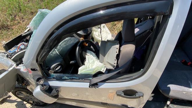 Kuzey Marmara Otoyolu Krfez geiinde kaza meydana geldi.