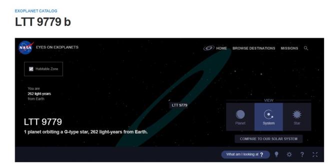 "EN YANSITICI DOAL NESNE"    LTT9779b'nin titanyum ve silikatlardan oluan metalik bulutlarla evrili olduunun dnld ve bu sebeple gelen n yaklak yzde 80'ini yanstt, bunun da tegezegeni evrenin "en yanstc doal nesnesi" yapt kaydedildi.