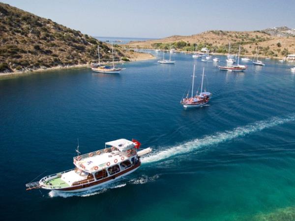 Ortakent- Kalabalk tatil kasabas Bodrum&#8242;un tesine uzanan yarmadann bu kadar el dememi bir yer olduunu grmek sizi artabilir. Prl prl denizin kysndaki kk, begonvillerle kapl kylerde iftilerin basit evleriyle ve k villalar yan yana bulunuyor. Yarmadann merkezinde bulunan Ortakent, blgenin en gzel plajlarndan birine ev sahiplii yapyor. Plajla ky birbirinden incir, mandalina ve zeytin aalarnn oluturduu bir koruluk ayryor. Ky 17&#8242;inci yzylda savunma amacyla ina edilen kule evleriyle biliniyor.