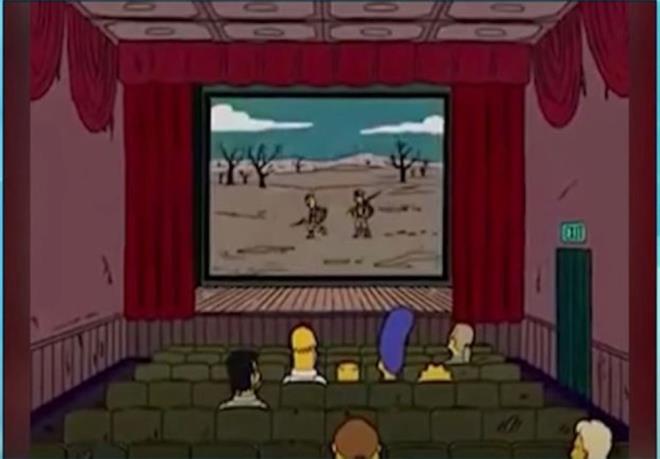 Morris, "Kosova, Simpsonlar'n 2023 sonbaharnda Kosova ve Srbistan arasnda bir sava kacan ngren bu sahnesini grdnz m? Uursuz grnyor." dedi.