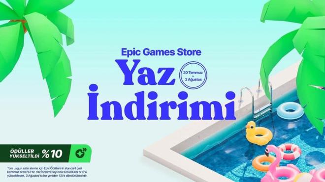 Epic Games Store'da yaz indirimleri balad. ndirimler 3 Austos TS 18.00'da sona erecek. te ne kan oyunlar...