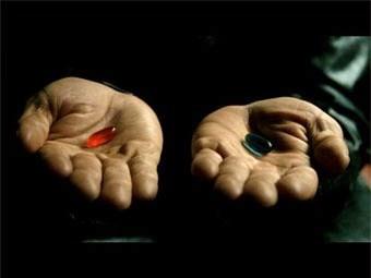 Ne yazik ki, kimseye Matrix?in ne olduu anlatlamaz. Kendin grmelisin. Bu, son firsatn. Buradan sonra dn yok.  <p>Mavi hapi alrsan hikaye biter. Yatanda uyanr ve istediin eye inanrsn.</p>  Krmz hap alrsan Mucize lkesi?nde kalrsn ve sana tavan deliinin ne kadar derin olduunu gsteririm.  <p>Unutma! Sana gerei neriyorum. O kadar. (Morpheus)</p>