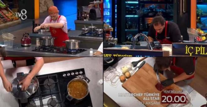 Her blmde farkl konsept yemeklerle karmza kan MasterChef program, son blmde gergin anlara ahit oldu.