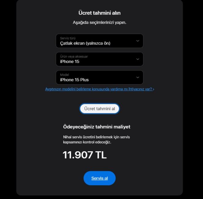 PHONE 15 PLUS    iPhone 15 Plus'n yalnzca n cam deiim fiyat 11 bin 907 TL olarak belirlendi.