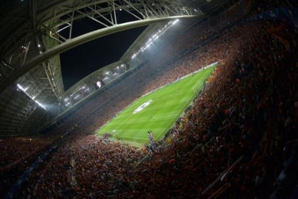 'Galatasaray gol att, Trk Telekom Arena'da byk coku.'