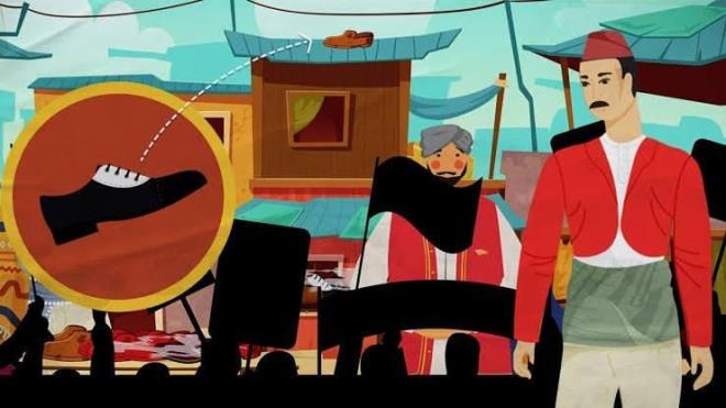 Ustalar yelei yapan kalfann iiliini beenerek, yelei yapan kalfaya icazet verirken, ayakkab yapan kalfann iiliini beenmeyen ustalar numune ayakkaby ise alandaki bir dama att.