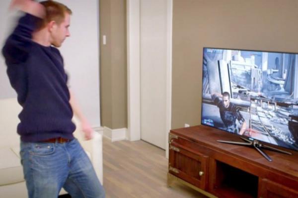 Oynadnz oyunu herhangi bir konsol yerine bu pazuband ile kontrol edebilirsiniz.