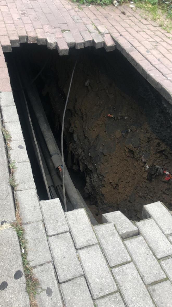 tfaiye ekiplerinin kard kadn hastaneye kaldrld.