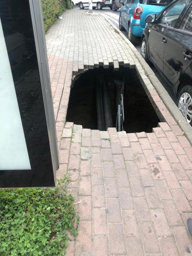 Ortabayr Mahallesi Harman Sokak'ta saat 12.15 sralarnda kaldrmn kmesi sonucu ukur olutu.