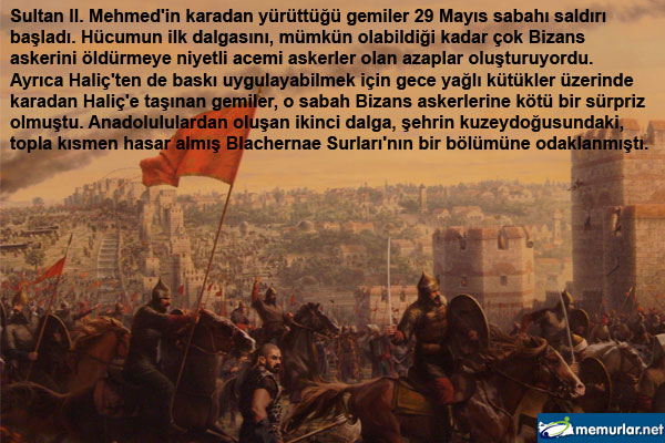 29 Mays 1453 stanbul'un fethi...