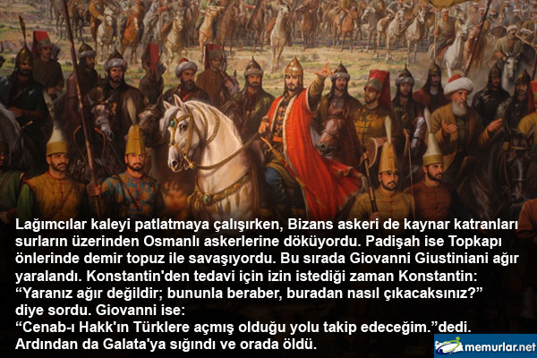 29 Mays 1453 stanbul'un fethi...