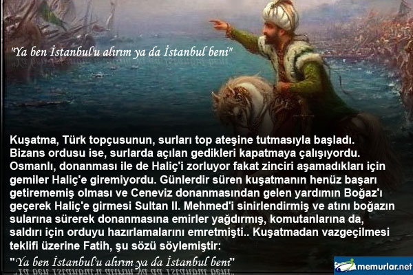 29 Mays 1453 stanbul'un fethi...