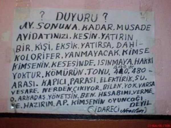 Vatandan hayrete dren hareketleri...