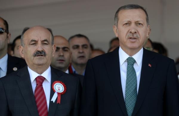 Babakan Erdoan Ankara Bilkent ehir Hastanesi'nin temel atma trenine katld