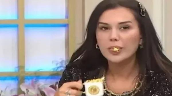 21 Eyll tarihinde Altn tozuna bulanm kahveyle programa kan ve kyafetine 350 bin lira dediini belirten Dilan Polat, "Bu kahve aslnda hibir ie yaramyor.Gck olduum insanlar iin iiyorum. Srf birilerini rahatsz etmek iin yapyorum" eklinde cevap vermi ve taknd tavrla kamuoyunun ounu rahatsz etmiti.