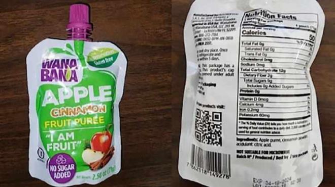 ABD'de doal ibaresiyle satlan meyve suyunu ien 22 ocuun zehirlendii belirlendi. Hastalk Kontrol ve nleme Merkezleri, 1 ile 3 ya arasndaki ocuklarn etkilendiini ve en az bir ocuun kan kurun seviyesinin endie uyandran seviyeden sekiz kat daha yksek olduunu duyurdu.
