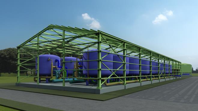 Onu bertaraf etmek adna nemli bir almay hayata geiriyoruz. Blgedeki derin su kuyularndan kan sularn kalitesinin arttrlmas amacyla ina ettiimiz tesisimizi inallah ocak sonunda bitmi olacaz.