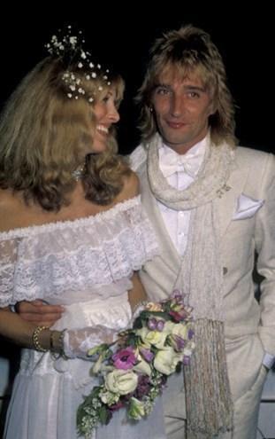 Rod Stewart ve Alana Hamilton, 1979.