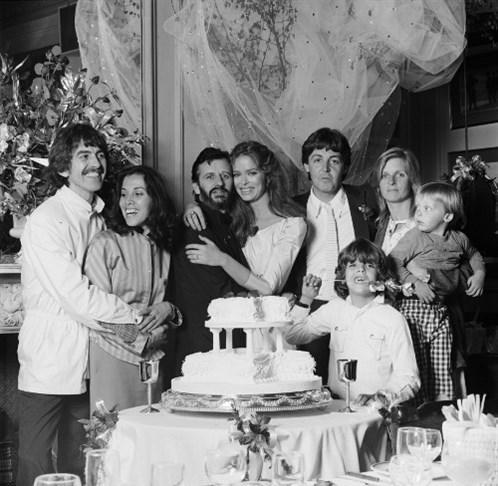Ringo Starr ve wife Barbara Bach, 1981