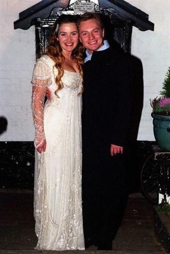 Kate Winslet'n ilk evlilii. Kata Winslet ve Jamie Threapleton