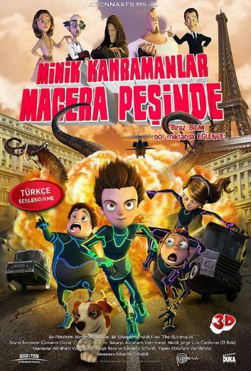 <p><b>MNK KAHRAMANLAR MACERA PENDE</b></p>     boyutlu animasyon filmi "Minik Kahramanlar Macera Peinde", ocuklar salonlara ekmeyi hedefliyor.     <p>Ynetmenliini Eduardo Schuldt'un yapt Peru yapm filmin konusu yle: </p>    "Fransa'y sallayan olaylarn olduu bir dnemde Jules Verne'in yaratt btn karakterler yaamtr ve bunun farknda deillerdir. Yeni Fransa bakan ve kltr bakan yazarn kitaplarn dzenleyerek bir kitap yapmak isterler ve her eyi birbirlerine kartrrlar. Bu durumu deitirebilecek olanlar sadece 4 kiiden oluan yetenekli bir ocuk grubudur. Zamanda geriye gider ve yazarn kitaplarndaki karakterleri teker teker yerlerine koyarlar."