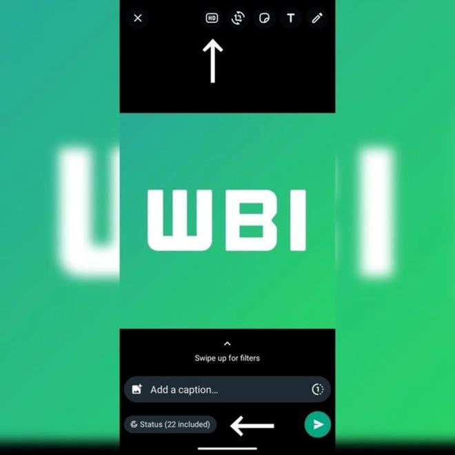 YKSEK KALTEDE DURUM PAYLAIMI    WhatsApp, yksek kalitede fotoraf ve video paylam zelliini gelitirmek iin alyor.    Bu zellikle birlikte kullanclar fotoraf ve videolarn gerek kalitesinde durum olarak paylaabilecek.