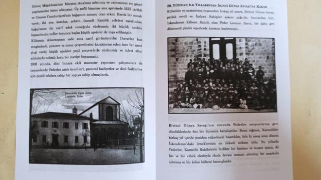 Prof. Tromba, skenderun?a geldiinde kilisenin tarihini aratrp kitabn yazmak istediini bildirdiini, kabul grmesi zerine almalar yaptn, 6 ubat depreminde de skenderun?da olduunu syledi.