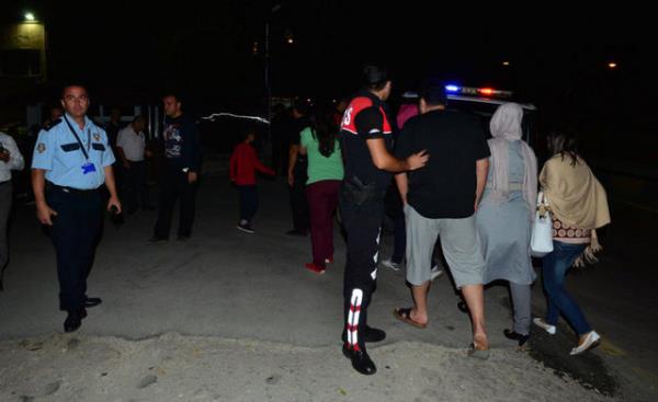 Saldrganlardan biri l, dieri ar yaral olarak ele geirildi.